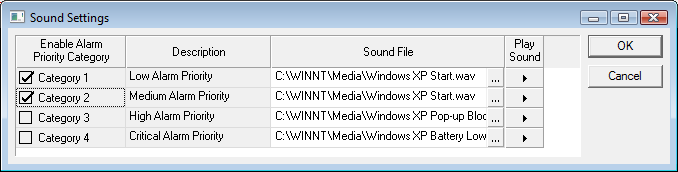 Sound Settings